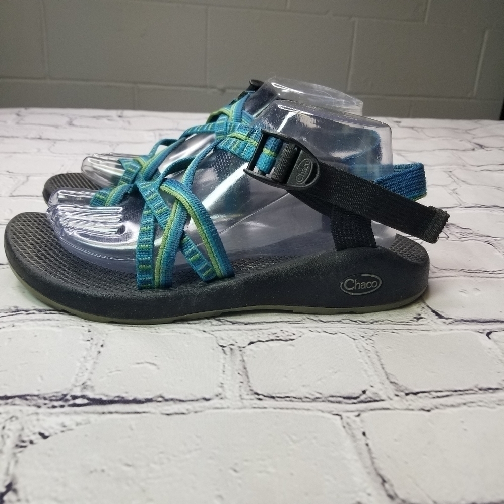 Chaco zx yampa fresh teal toe loop sandals - Picture 4 of 13